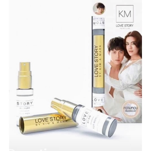 น้ำหอม-km-love-story-parfum-3-9-ml-x-2-pcs-น้ำหอมสองสไตล์-ผสานสี่อานุภาพแห่งความหอม