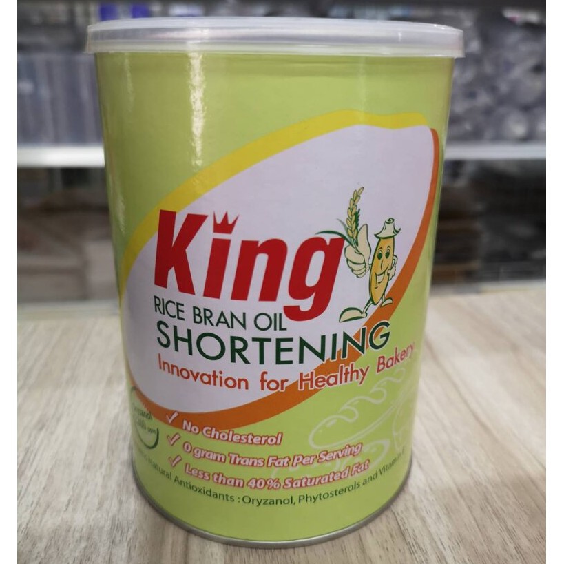 King shortening rice bran oil คิง ชอร์ตเทนนิ่ง เนยขาวเพื่อสุขภาพ เนยขาว ...