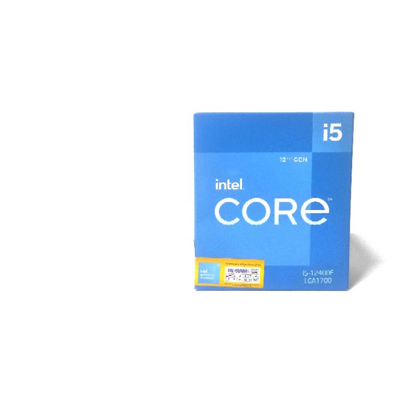 Intel CPU Core i5-12400,12400F 2.5GHz 6C/12T LGA-1700 | Shopee Thailand