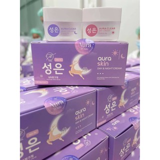 แท้💯% AURA SKIN เซทครีม ออร่าสกิน 10 g.