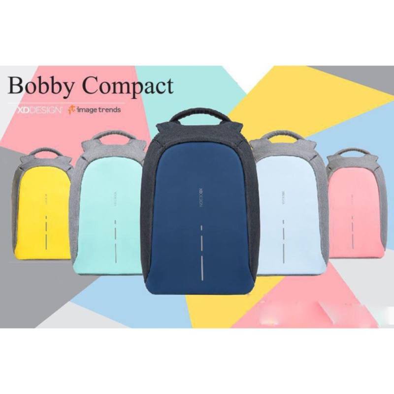 กระเป๋าเป้ป้องกันขโมยจากด้านหลัง อเนกประสงค์ Bobby Compact | Shopee ...