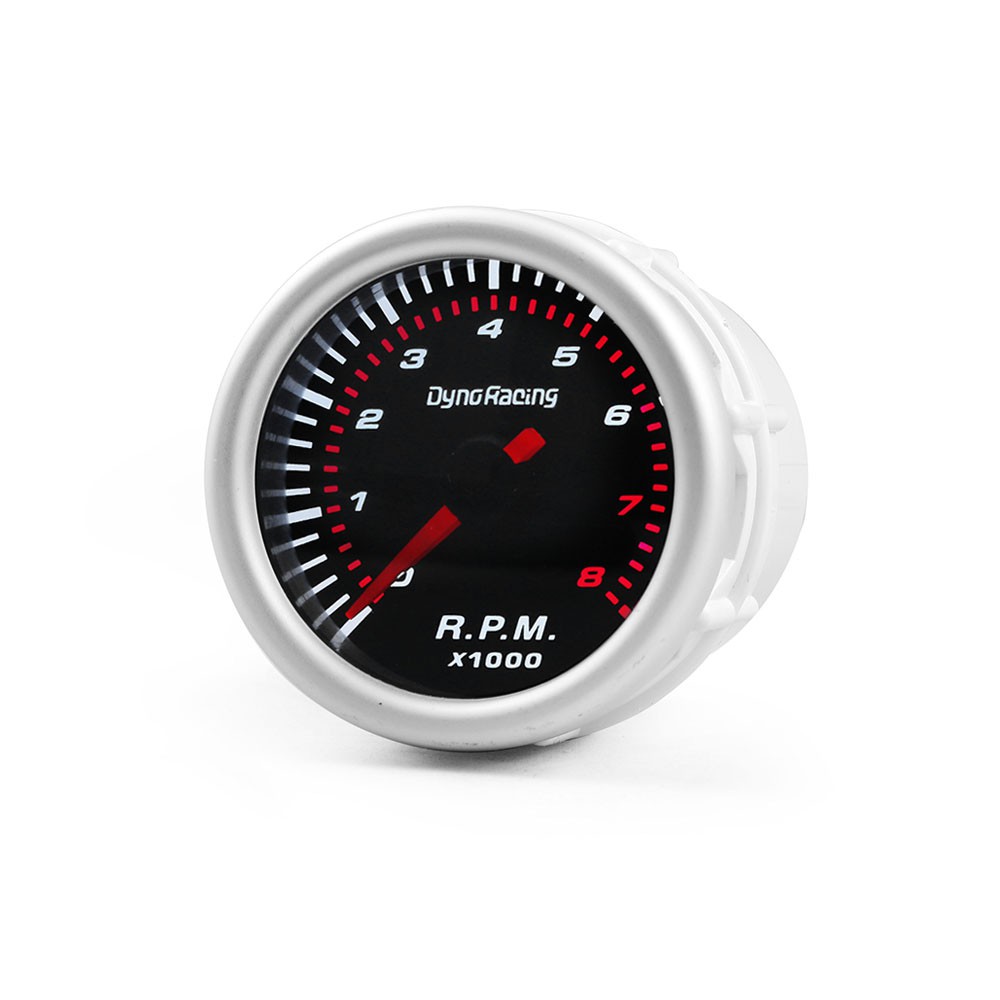 2นิ้ว-52มิลลิเมตร-เครื่องวัดรอบสากล-0-8000-rpm-เกจวัดรถยนต์-car-tachometer