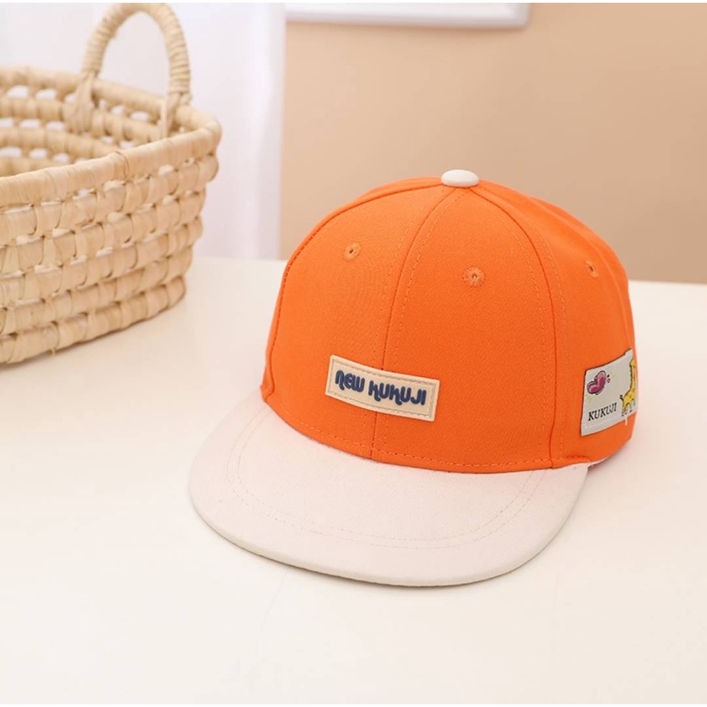 ภาพสินค้าพร้อมส่ง หมวกเด็ก 1ปี- 6ปี รอบหัว:52-54 cm. หมวกแก๊ป Hiphop จากร้าน piyanuchshop23 บน Shopee ภาพที่ 6