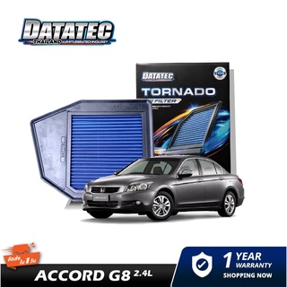 [[AM3RNV ลด 130]] กรองอากาศ ชนิดผ้า Datatec Honda accord g8 2.4L 08-12