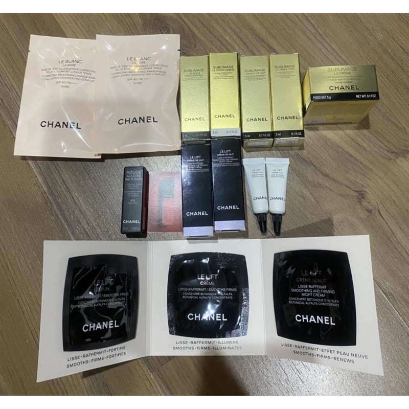 ถูกมากกก Chanel size sample Sublimage และ LE LIFT | Shopee Thailand