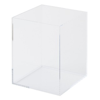 MUJI กล่องเก็บของอะคริลิก อเนกประสงค์ มูจิ วางซ้อนได้ ขนาด 12.6 x 12.6 x 16.0  เซนติเมตร ชุดละ 2 ชิ้น / MUJI - Stackable