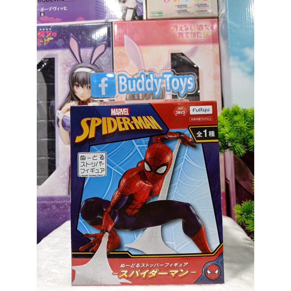 figure-แท้-ทับมาม่า-สไปเดอร์-แมน-spider-man-noodle-stopper-marvel-comic-furyu