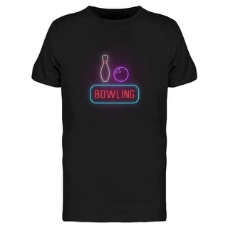 เสื้อยืดผ้าฝ้ายพิมพ์ลาย ขายดี เสื้อยืดลําลอง แขนสั้น คอกลม พิมพ์ลายโบว์ลิ่ง นีออน สไตล์คลาสสิก สําหรับผู้ชาย GFacko84BEm