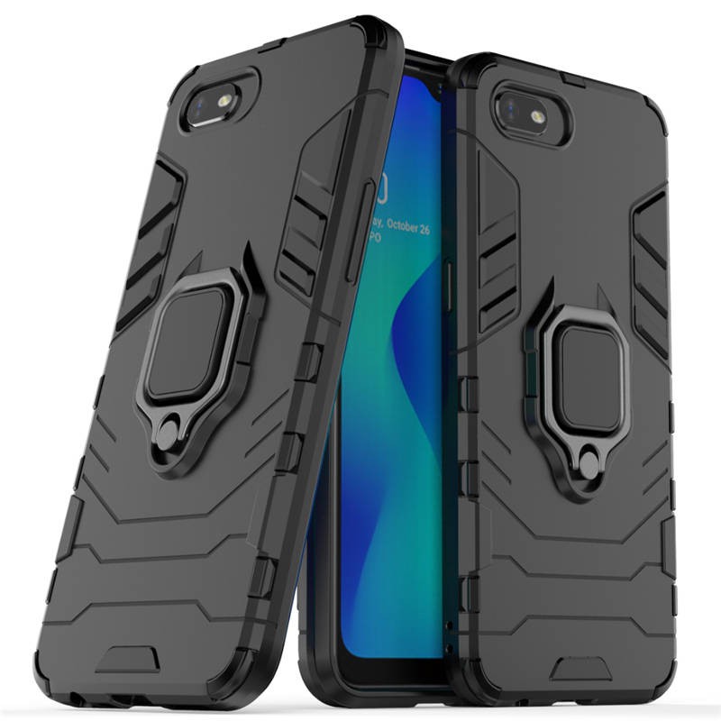 เคส-realme-c2-ฮาร์ดเคสกันกระแทกเคสโทรศัพท์-hybrid-armor-shockproof-ring-case-oppo-realmec2-c-2-cover-stand