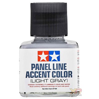 ภาพหน้าปกสินค้าTamiya Panel Line Accent Color [Light Gray] (TA 87189) ซึ่งคุณอาจชอบราคาและรีวิวของสินค้านี้