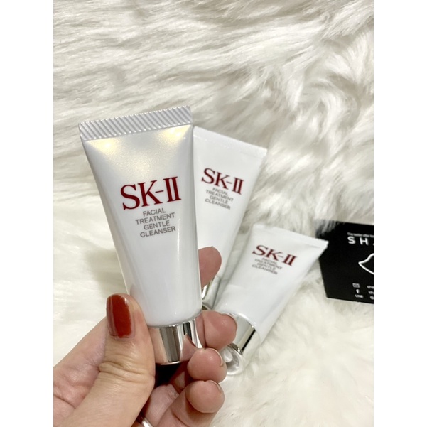 Lot De 6 Mini Nettoyants Visage SK-II Facial Treatment Gentle Cleanser 20g - Neuf
