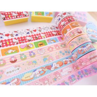 Masking tape เทปตกแต่ง mt Sanrio รุ่น 1.5cm