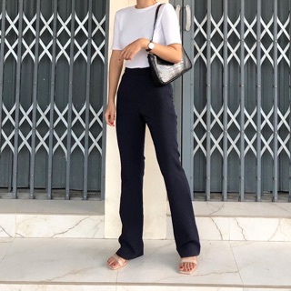 Bootcut trousers navy (FREE EMS)