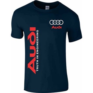 เสื้อยืดลายกราฟฟิก Audi Truth in engildan