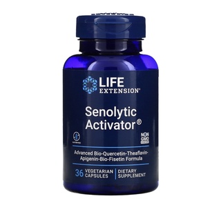 Senolytic Activator  ไฟเซติน ช่วยให้ร่างกายจัดการกับเซลล์ชรา 36 capsules หรือยี่ห้ออื่น