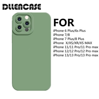 Dllencase เคสโทรศัพท์ ซิลิโคนนิ่ม กันกระแทก สําหรับ Compatible For iPhone 13 Pro Max 6 6s 6 Plus 6s Plus 7 7 Plus 8 8 Plus X XS XR XS Max 11 12 13 Pro Pro Max A261