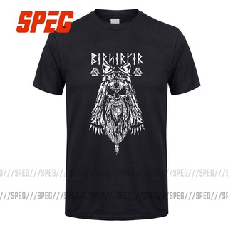 เสื้อยืด พิมพ์ลาย Viking Berserker สไตล์วินเทจ แฟชั่นสําหรับผู้ชาย