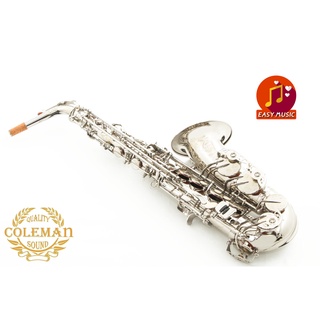 แซกโซโฟน Saxophone Alto Coleman CLC-553A Nickel Plated