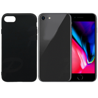 โปรโมชั่น : เคสสำหรับ ไอโฟน รุ่น เอสอี 2020  7  8 รุ่นหลังนิ่ม Tpu Soft Case For iPhone 7  SE 2020  7  8 4.7