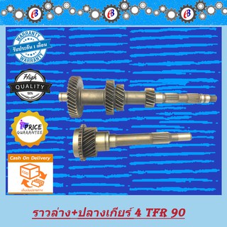 ราวล่าง+ปลายเกียร์4 มังกร90 2500 TFR90 เครื่อง 4JA