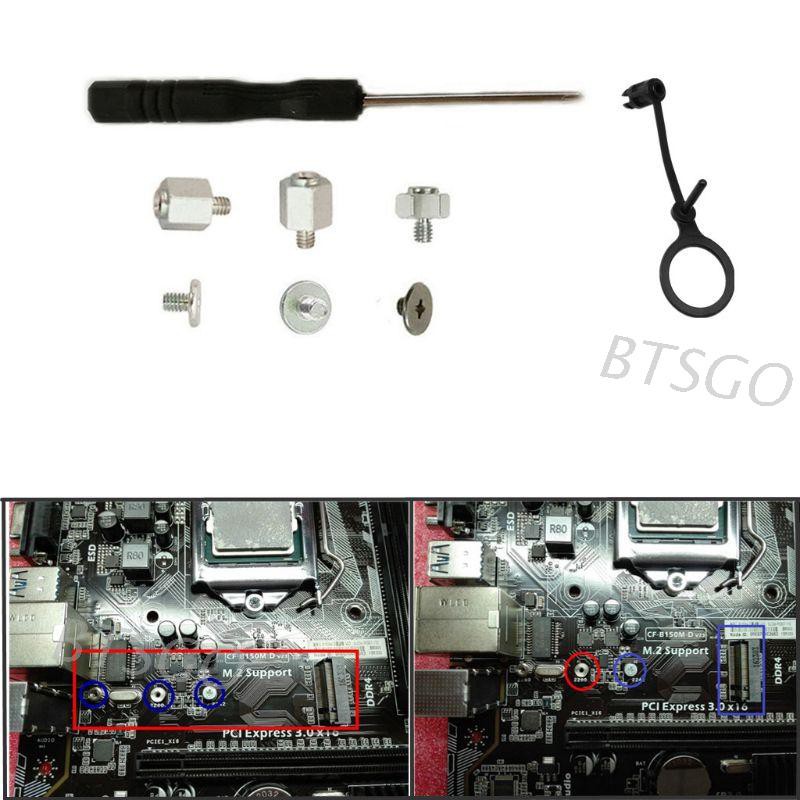 BTSG* Set M.2 Support Standoff Screw SSD Mounting Kit for Asus