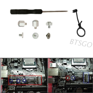 BTSG* Set M.2 Support Standoff Screw SSD Mounting Kit for -Asus Motherboard Hand Tool