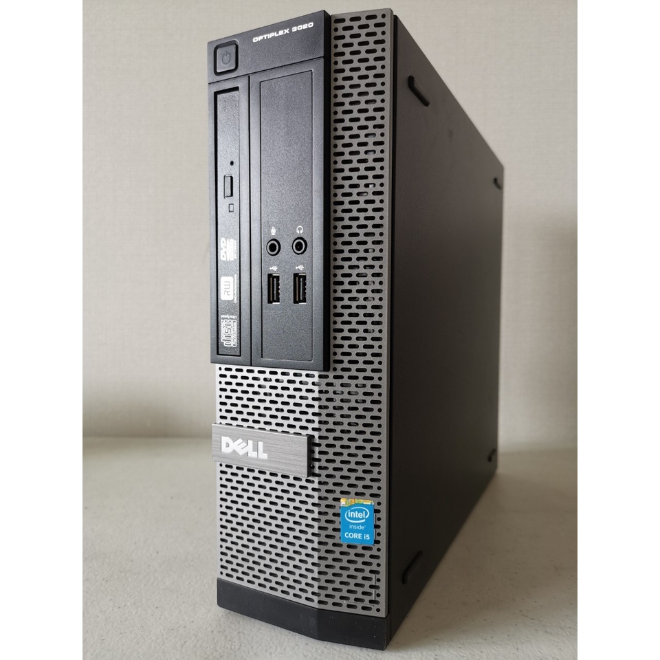 คอมมือสอง-dell-optiplex-3020-sff-cpu-core-i3-gen-4-ฮาร์ดดิสก์-ssd-120-gb-เพิ่มได้-ลงโปรแกรมให้พร้อมใช้งาน