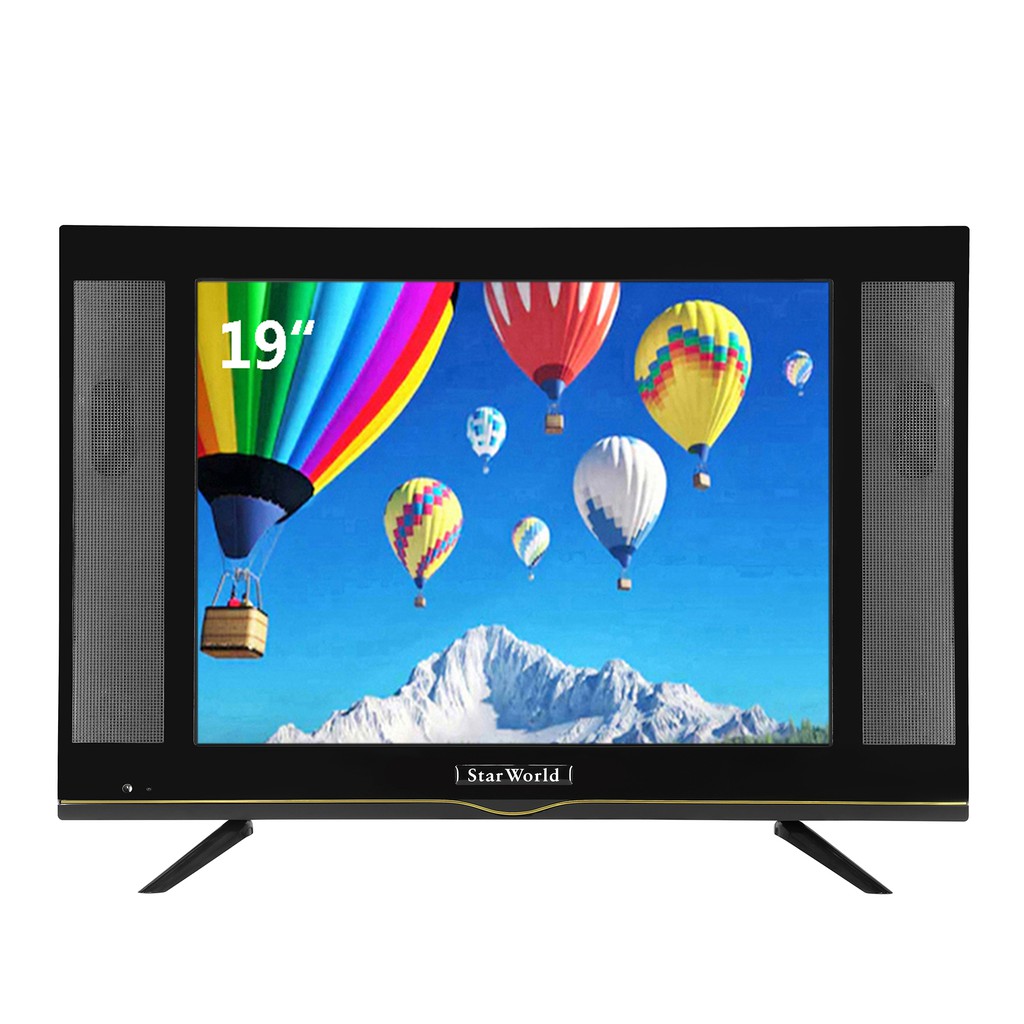 ภาพสินค้าStarWorld LED TV 19 นิ้ว อนาล็อกทีวี tv ต่อกล่องได้ทุกรุ่น ใช้ไฟ12v ระบบเสียงดี จากร้าน cl.office บน Shopee ภาพที่ 1