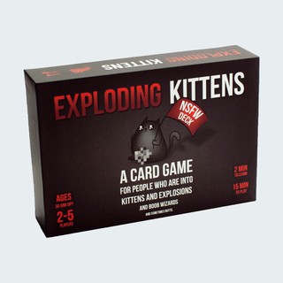ภาพหน้าปกสินค้าExploding Kittens Board Game (ภาษาอังกฤษ) - Imploding Kittens - Streaking Kittens - บอร์ดเกม แมวระเบิด (เหมียวระเบิด) ที่เกี่ยวข้อง
