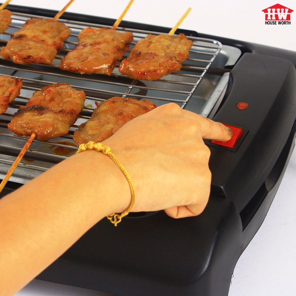 house-worth-เตาปิ้งย่างบาร์บีคิว-รุ่น-hw-1100-ไร้ควัน-กำลังไฟ-2-000w