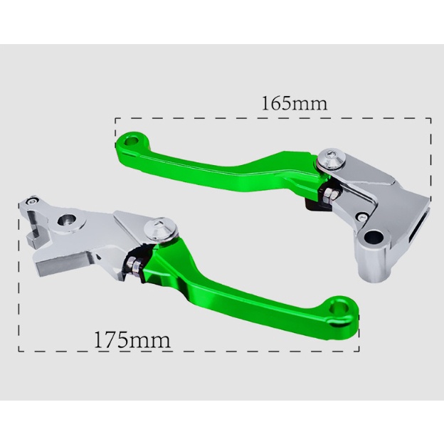 ก้านคลัตช์เบรครถจักรยานยนต์-เบรค-มือเบรค-kawasaki-klx150s-klx150l-kx65-kx85-kx125-kx250-kx250f-คุณภาพจากอลูมิเนียม-cnc