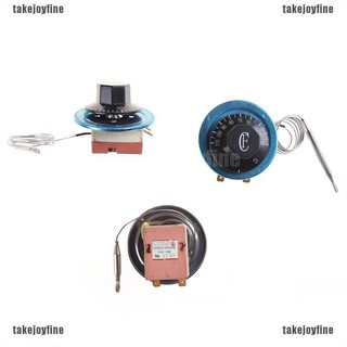 ภาพหน้าปกสินค้า[takejoyfine] สวิตช์ควบคุมอุณหภูมิเทอร์โมสตัท หน้าปัด 220V 16A สําหรับไฟฟ้า ที่เกี่ยวข้อง