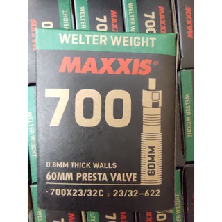 ยางในเสือหมอบ MAXXIS ขนาด 700x23-50C
