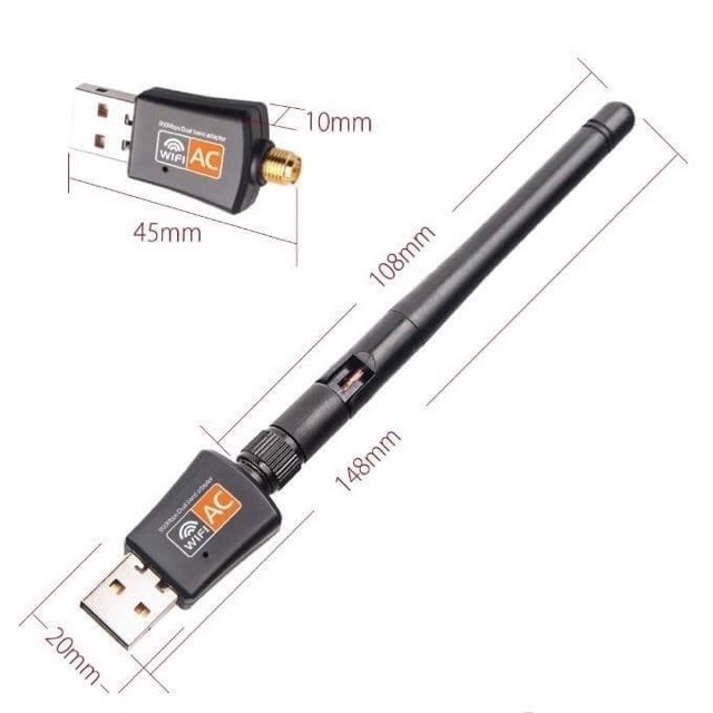 dual-band-usb-adapter-wifi-มีทั้ง-300-mbps-กับ-600-mbps-เสา-ตัวรับสัญญาน-wifi-wireless-รองรับ-2-4g-และ-5g