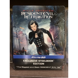 Blu-ray Steelbook เรื่อง Resident Evil Retribution เสียงไทย บรรยายไทย