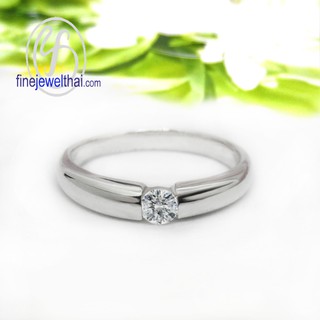 Finejewelthai-แหวนเพชร-CZ-แหวนเงินแท้-แหวนหมั้น-แหวนแต่งงาน-R1178cz