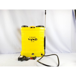 03703 ถังพ่นยาแบตเตอรี่ 20ลิตร E-SPRAYER BATTERY ER-20 ถังพ่นยาแรงดันสูง ใช้ดี ใช้ทน ยี่ห้อ YANO