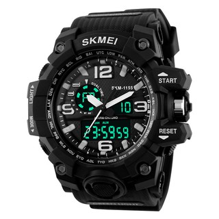 สินค้า SKMEI 1155B 50M Waterproof Multifunction นาฬิกาทรงสปอร์ต