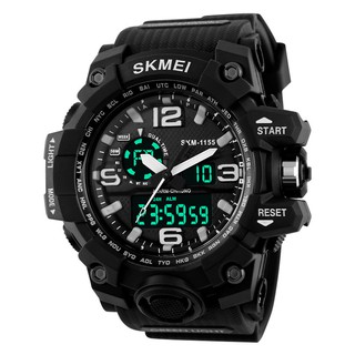 ภาพหน้าปกสินค้าSKMEI 1155B 50M Waterproof Multifunction นาฬิกาทรงสปอร์ต ที่เกี่ยวข้อง