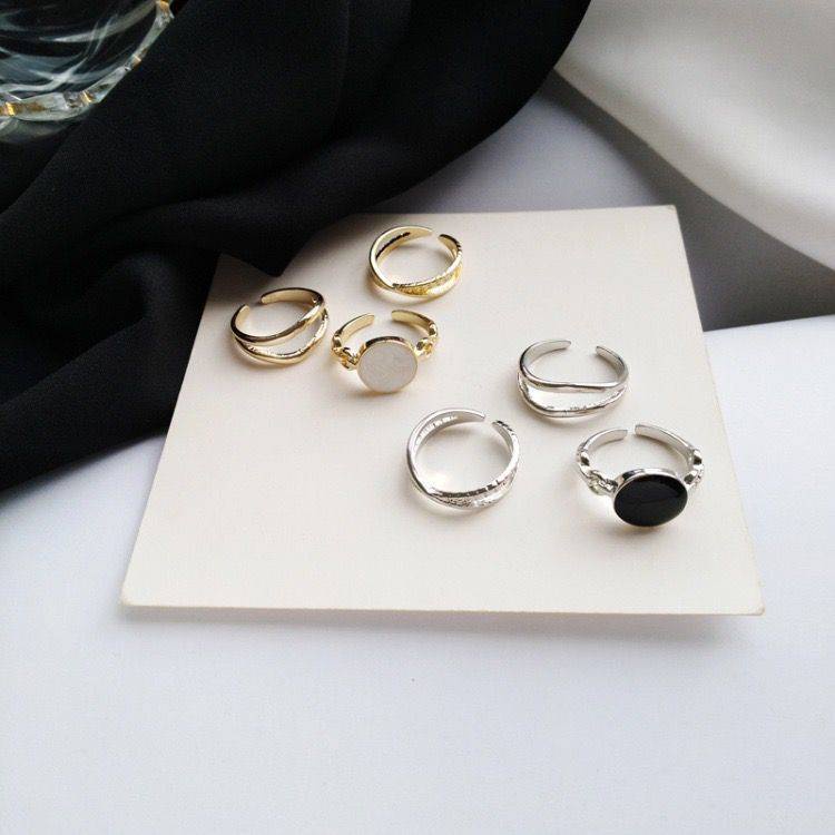 ภาพสินค้าปรับขนาดได้ แหวน เซ็ทละ 3 วง แหวนวินเทจ แหวนแฟชั่น เครื่องประดับสำหรับผู้หญิง สไตล์เกาหลี R15 จากร้าน pomns13 บน Shopee ภาพที่ 7