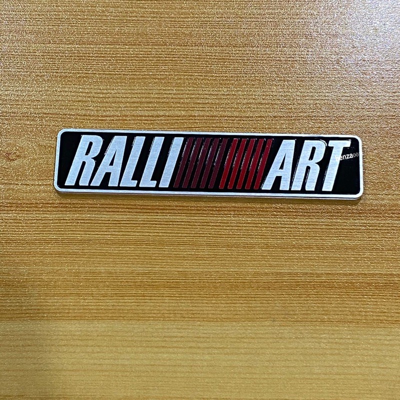 โลโก้-ralli-art-งานอลูมิเนียม-ขนาด-2-7-x-12-2-cm-ราคาต่อชิ้น