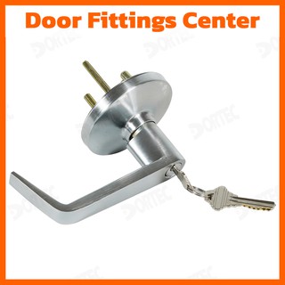 กุญแจมือจับก้านโยก DORTEC H102/H105 SS304 [กุญแจประตูหนีไฟ ใช้กับ คานผลักประตูหนีไฟ / ก้านโยกประตูหนีไฟ กุญแจประตูเหล็ก]