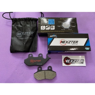 2.ผ้าเบรค ใส่ได้ทั้ง หน้า และ หลัง  Lambretta  V125,V200 / Z250 / NSR 2930AA แบรนด์ Nexzter MD2