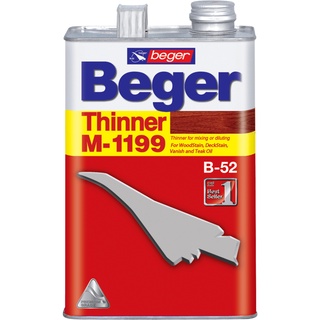 Beger Thinner BG # M-1199 ทินเนอร์สีย้อมไม้ (กล.) รหัส27-3000
