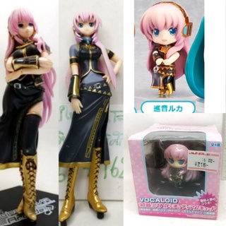 (แท้/มือ1/อะไหล่) SEGA Luka Megurine EX Figure round VOCALOID เมกุริเนะ ลูกะ Ruka Static โวคาลอยด์ Hatsune Miku