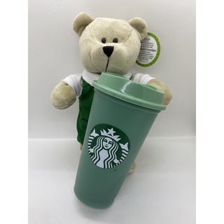 ตุ๊กตาหมี Starbuck Barista Bear 🐻 ของแท้จาก Shop 100%