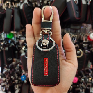 ภาพขนาดย่อของภาพหน้าปกสินค้าซองหนังกุญแจ ปลอกกุญแจรถยนต์ ปลอกกุญแจ ISUZU 2020 แบบรีโมท จากร้าน bung_nichcha บน Shopee