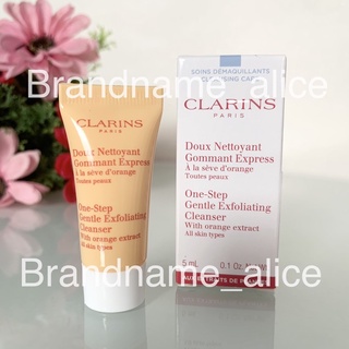 แท้💯 Clarins One-Step Gentle Exfoliating Cleanser with orange extract 5ml, 50ml