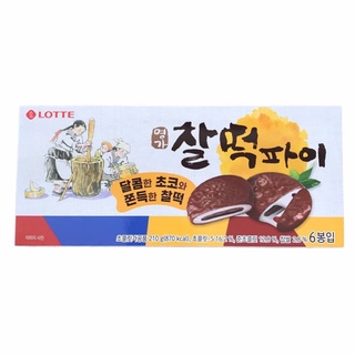 LOTTE ขนมต๊อกบกกีย่างเคลือบช็อคโกแลต