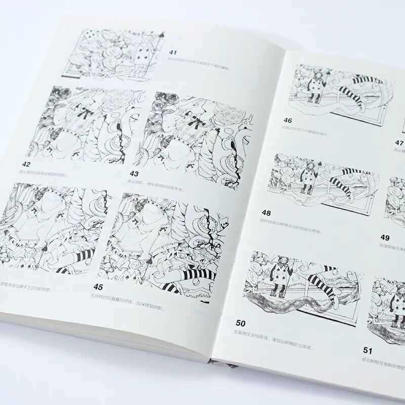 หนังสือสอนวาดรูป-วาดภาพประกอบการ์ตูนแนวเทพนิยาย-มังงะ-เครื่องเขียน-หนังสือศิลปะ-หนังสือสอนวาดการ์ตูน